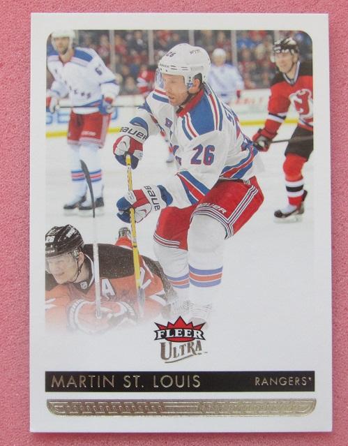 НХЛ Мартин Сан-Луи Нью-Йорк Рейнджерс № 122