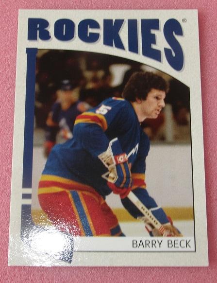 НХЛ Барри Бек Колорадо Рокиз № 185