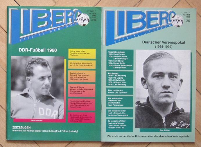 Libero (IFFHS) номера дополнительные с 9 по 16 за 1994-1998 футбол статистика 3