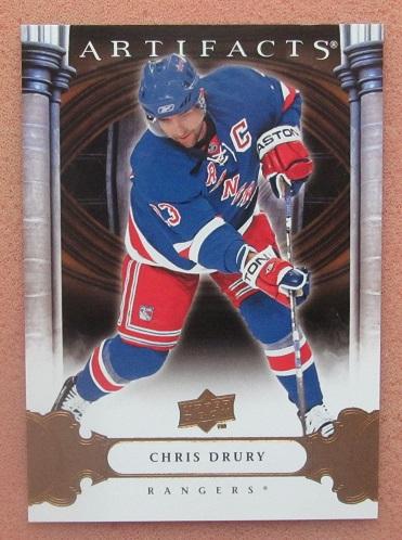 НХЛ Крис Друри Нью-Йорк Рейнджерс № 26