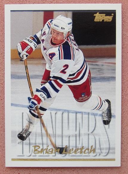 НХЛ Брайан Лич Нью-Йорк Рейнджерс № 75