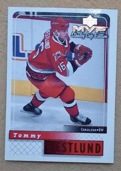 НХЛ Томми Вестлунд Каролина Харрикейнз № 42