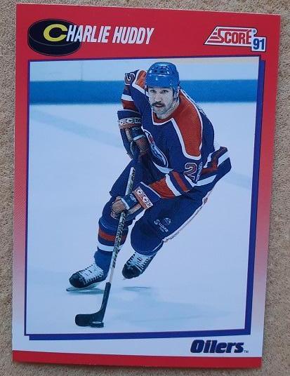 НХЛ Чарли Хадди Эдмонтон Ойлерз № 247 кан