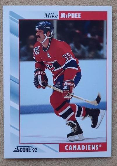 НХЛ Михаэль Макфи Монреаль Канадиенс № 91