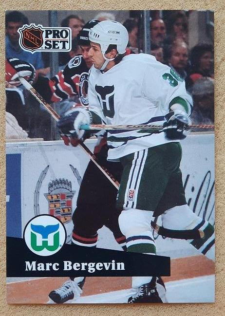 НХЛ Марк Бержевен Хартфорд Уэйлерс № 397