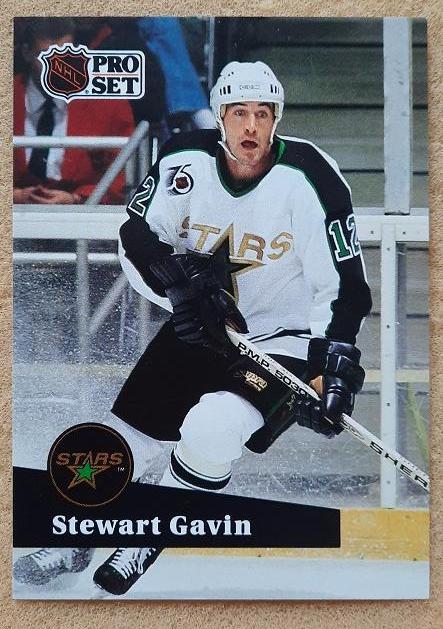 НХЛ Стюарт Гавин Миннесота Норт Старз № 404