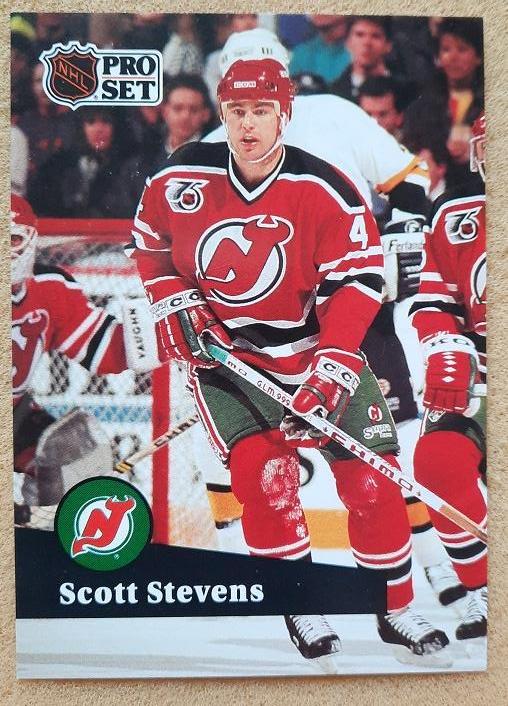 НХЛ Скотт Стивенс Нью-Джерси Дэвилз № 423