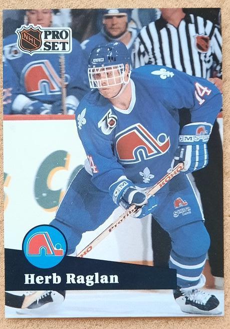 НХЛ Херб Реглан Квебек Нордикс № 470