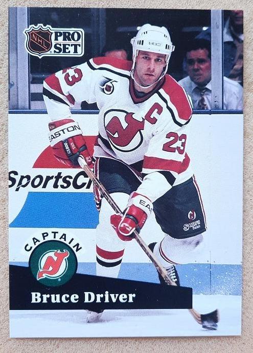 НХЛ Брюс Драйвер Нью-Джерси Дэвилз № 577
