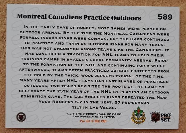 НХЛ Монреаль Канадиенс тренировка на открытом воздухе № 589 1
