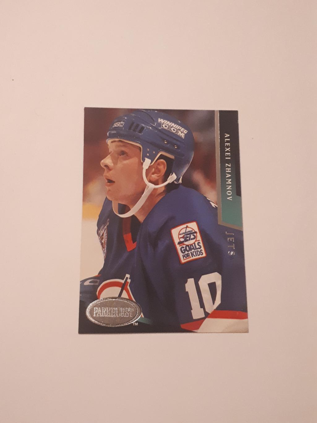 карточка НХЛ Алексей Жамнов PARKHURST 93-94