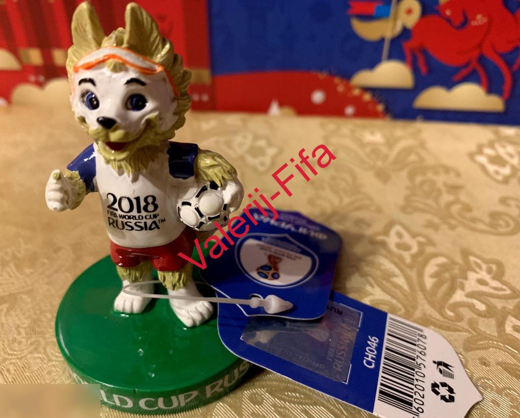 Набор статуэток (6 см) Забивака Fifa 2018. Чм 2018 2