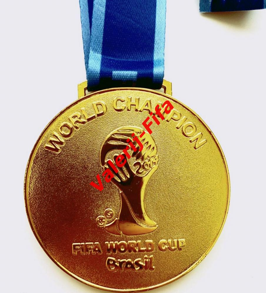 Золотая медаль Fifa Чемпионат мира 2014 в Бразилии 1