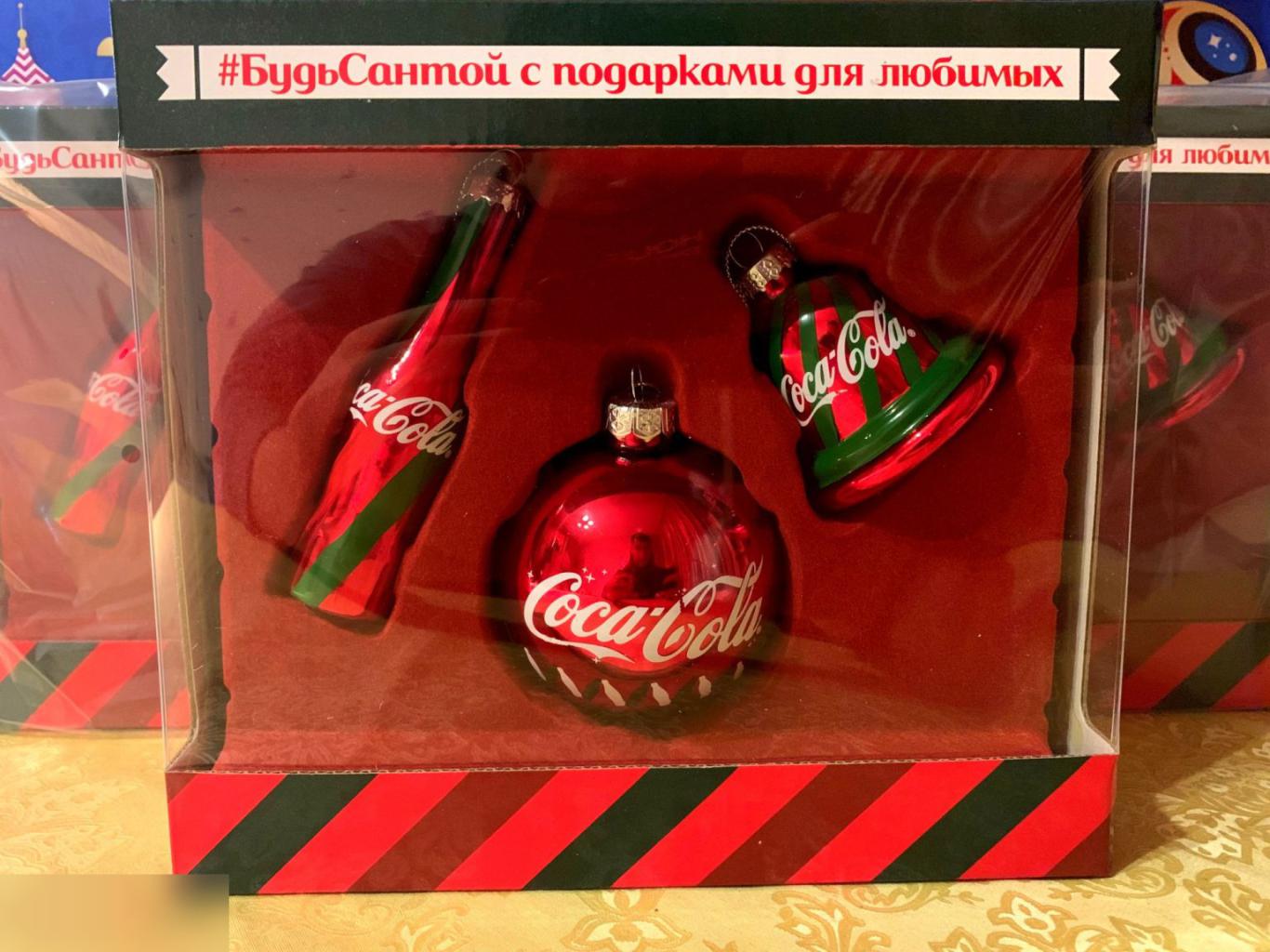 Новогодние Елочные игрушки Кока-кола Coca-cola
