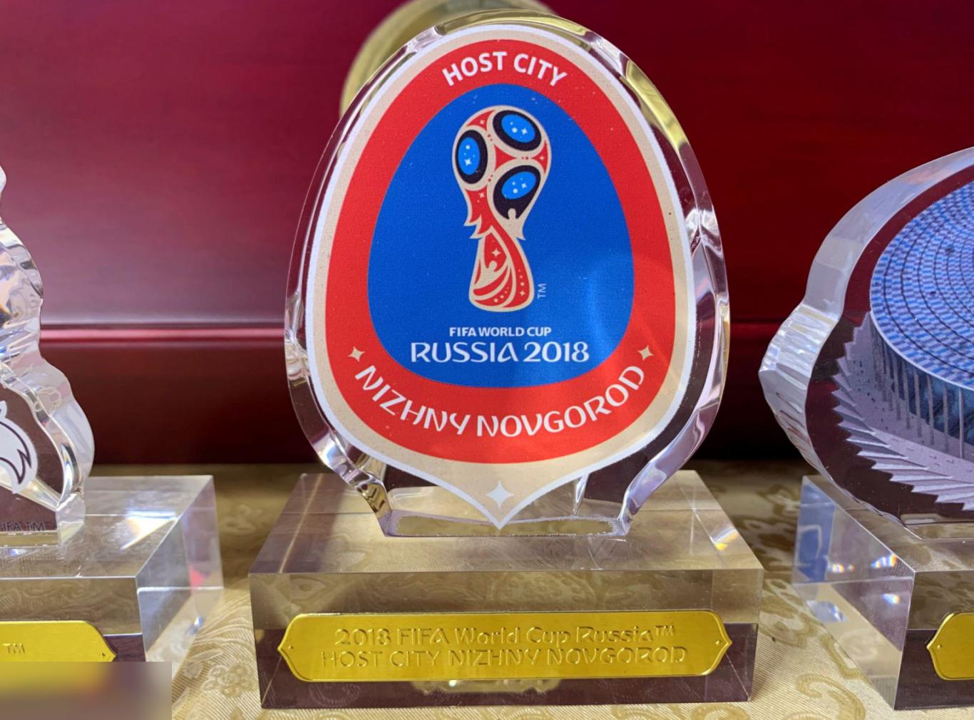 Эксклюзивный набор 3 статуэток Fifa. Чемпионат мира 2018 6