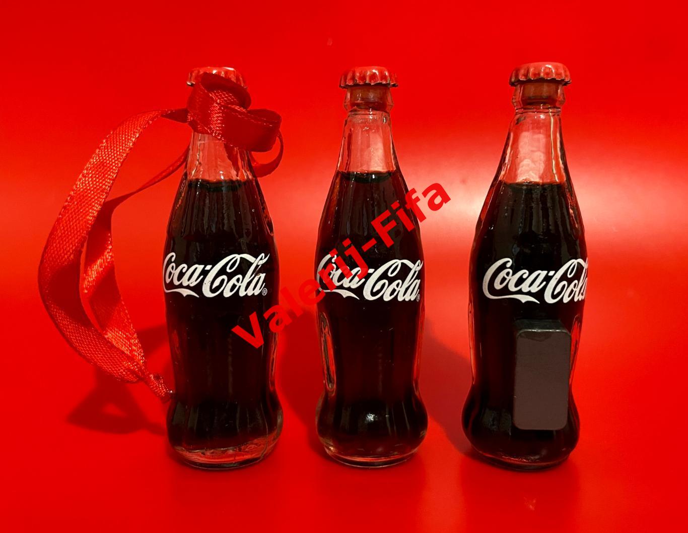 Набор 3 мини бутылочки Кока-кола Coca-Cola