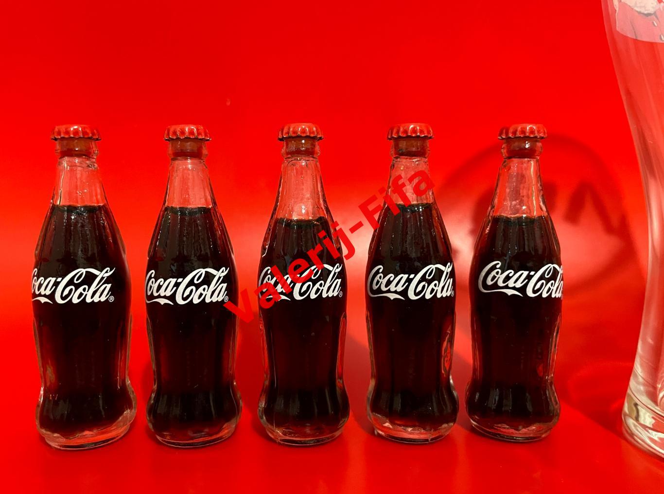 Набор 5 мини бутылочек Кока-кола Coca-Cola 2