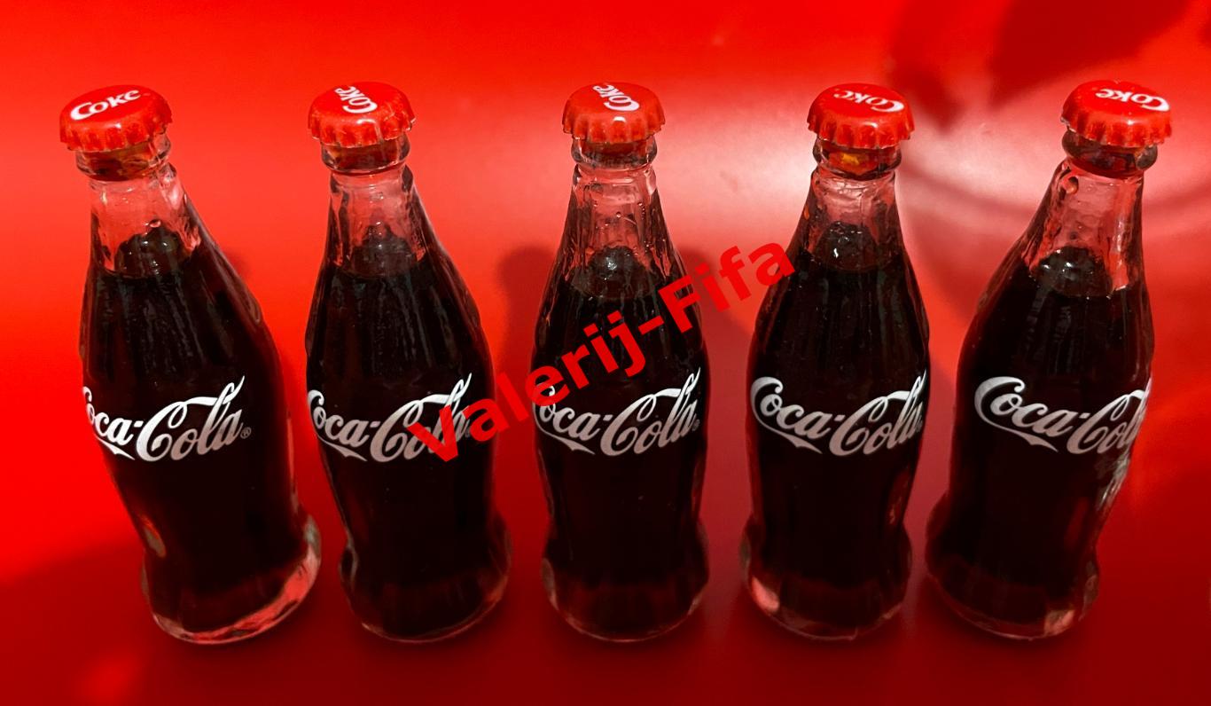 Набор 5 мини бутылочек Кока-кола Coca-Cola 4
