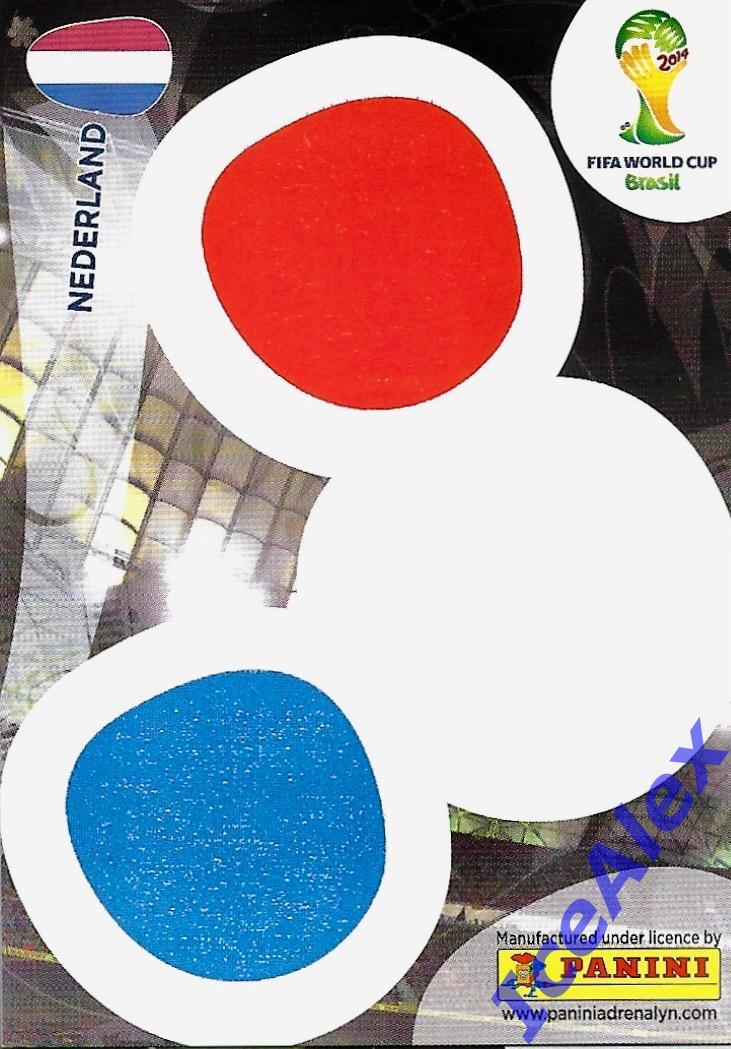 PANINI Чемпионат Мира 2014 Adrenalyn XL, Сет Limited Edition, Fan card(3 карты) 3