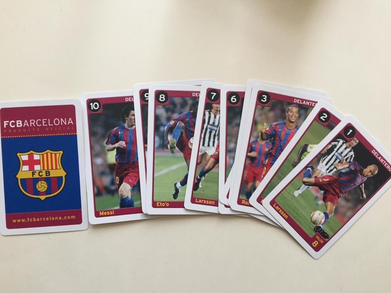 Карточки Барселона Испания 2005-2006 1