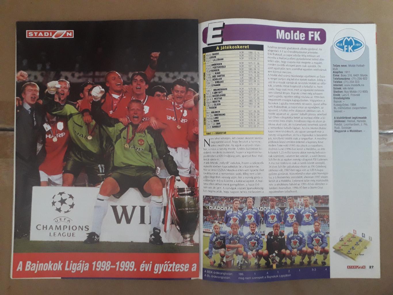 Stadion- Champions League 1999/00 4