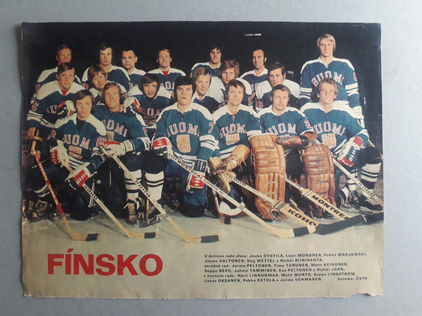 Плакат из журнала Start- Finsko