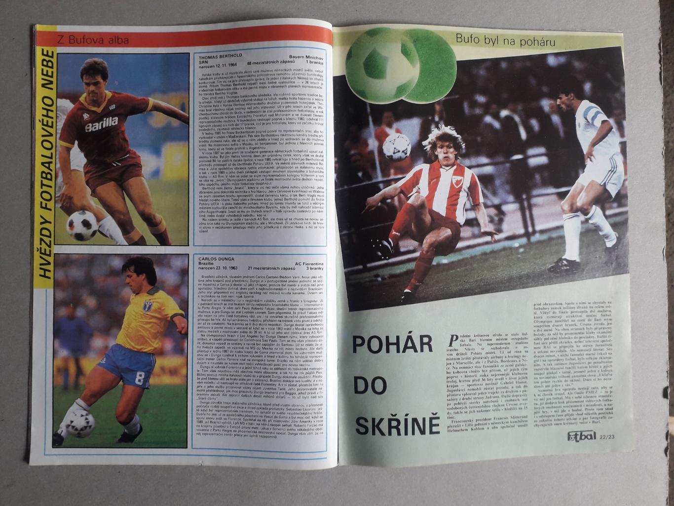 Fotbal sport 5/1991 2