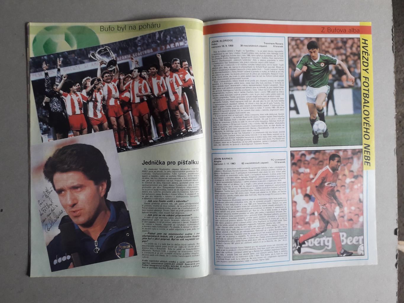 Fotbal sport 5/1991 4