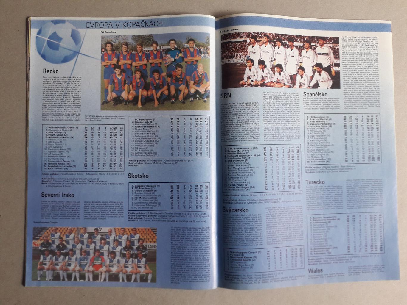 Fotbal sport 5/1991 5