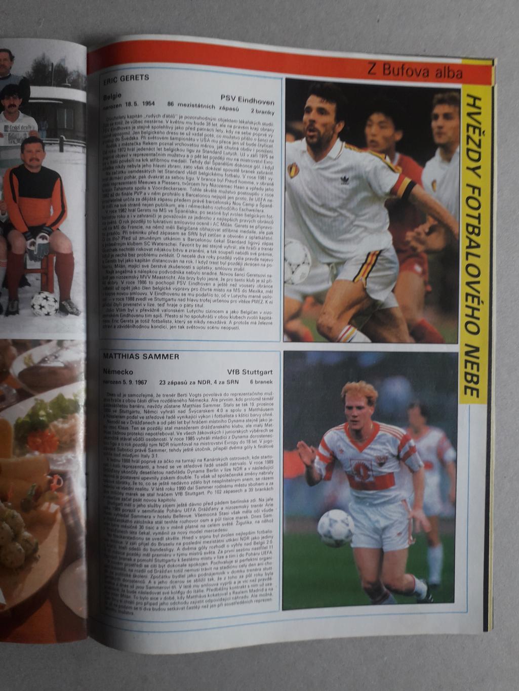Fotbal sport 1/1992 3