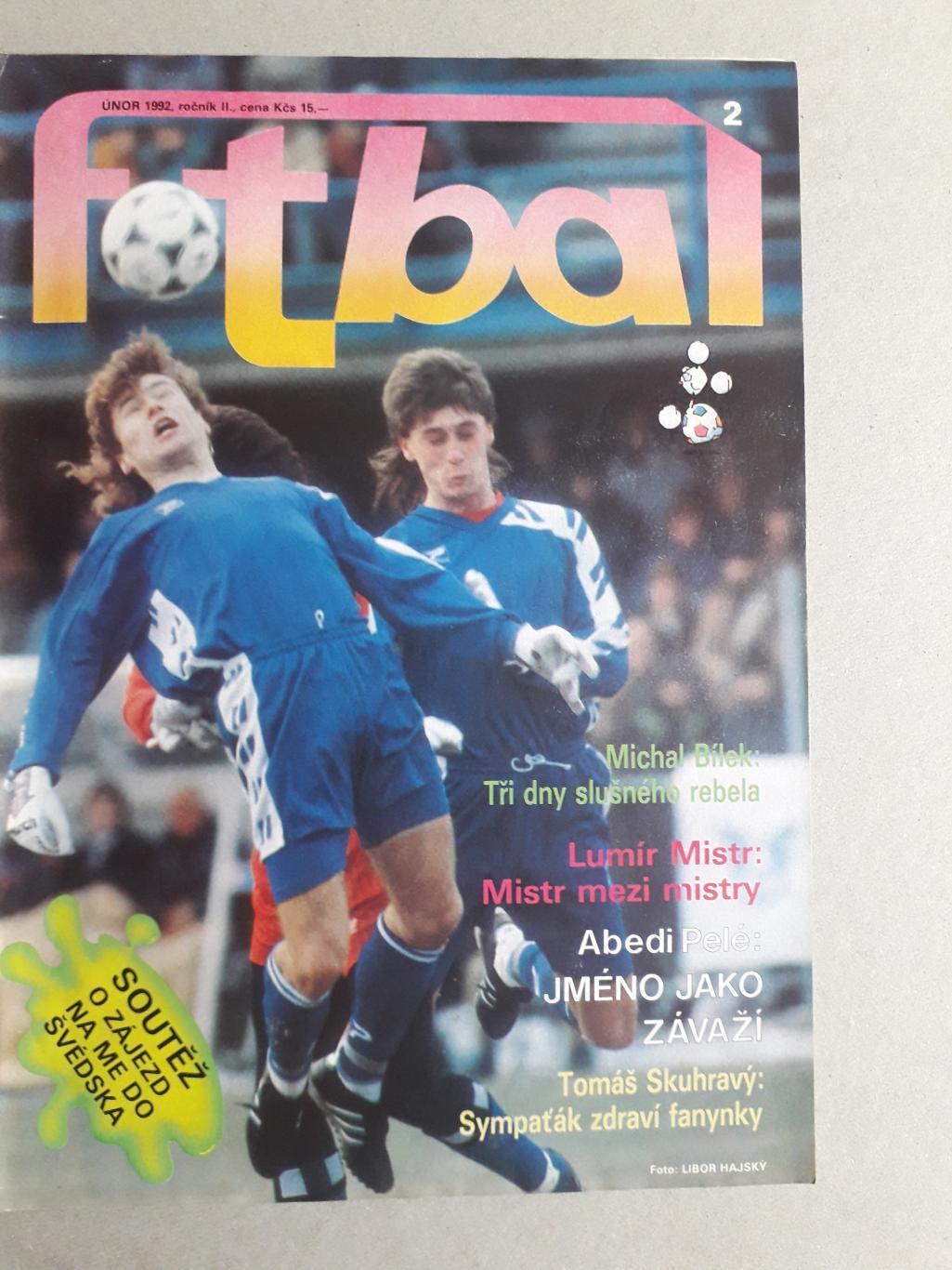 Fotbal sport 2/1992