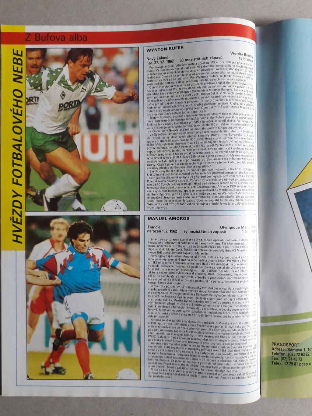 Fotbal sport 2/1992 2