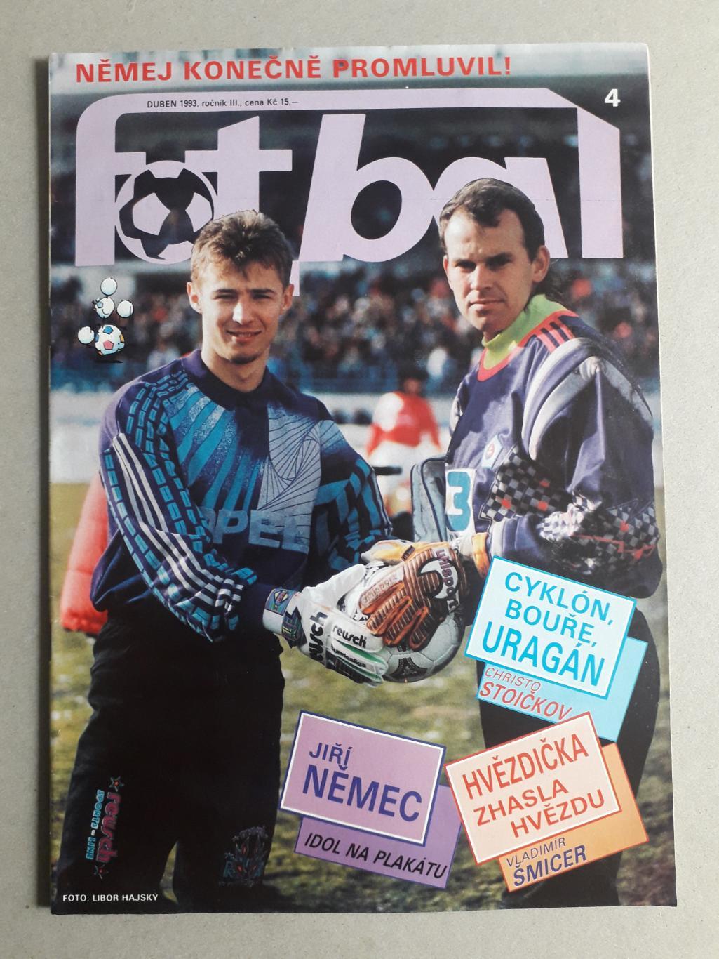 Fotbal sport 4/1993