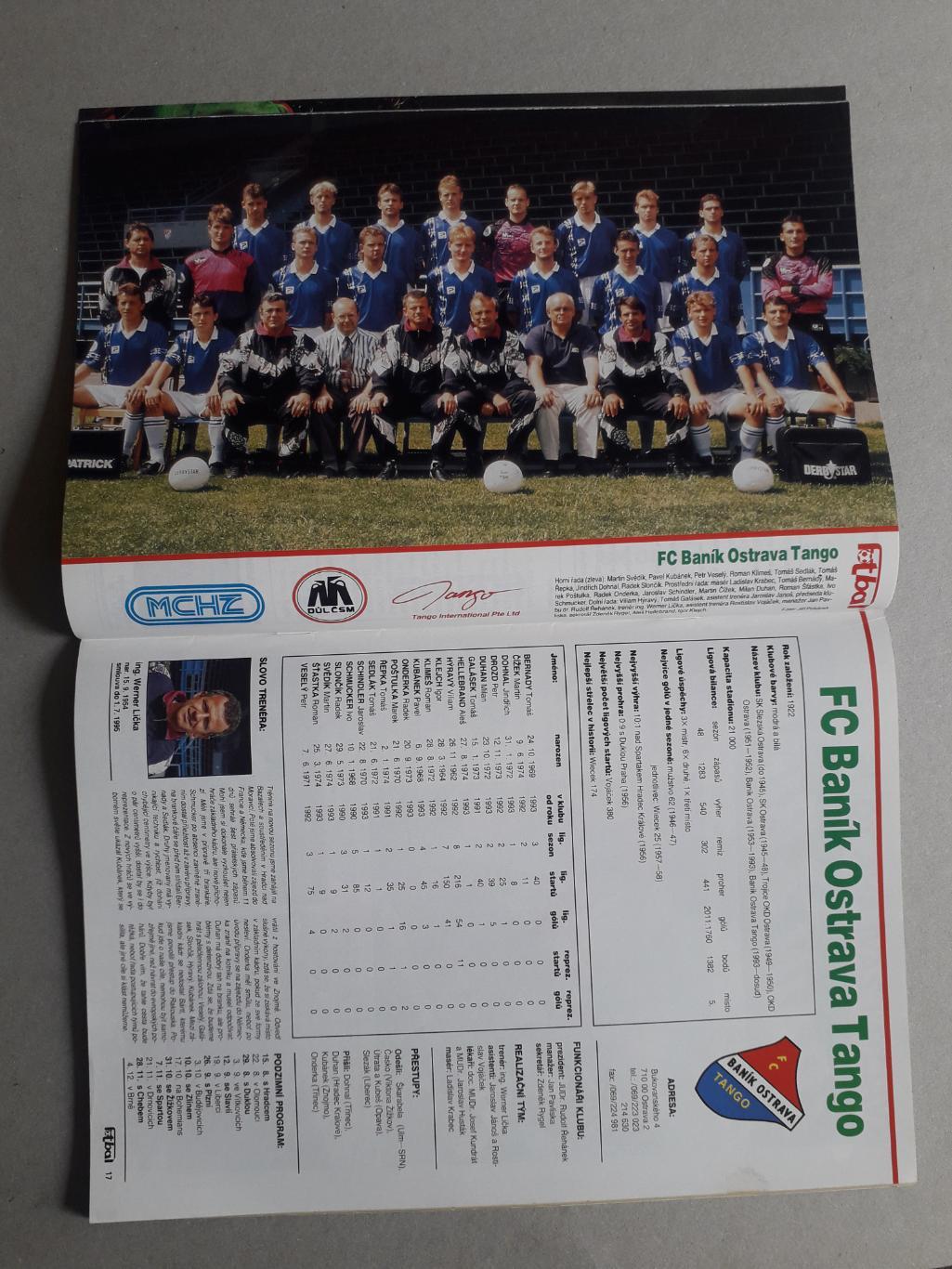 Fotbal sport special 1993 2