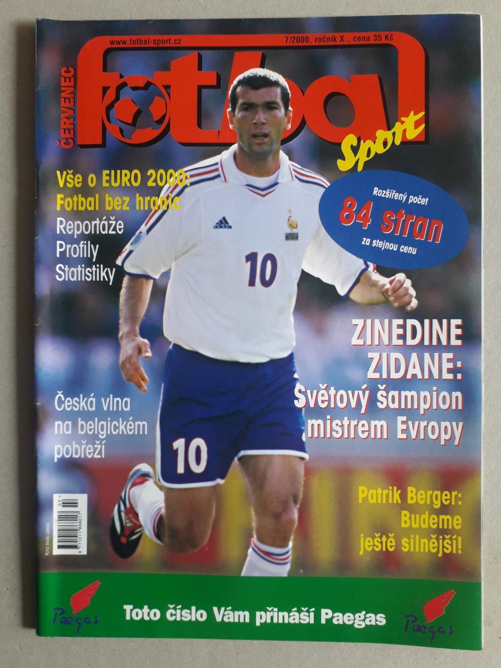 Fotbal sport 7/2000