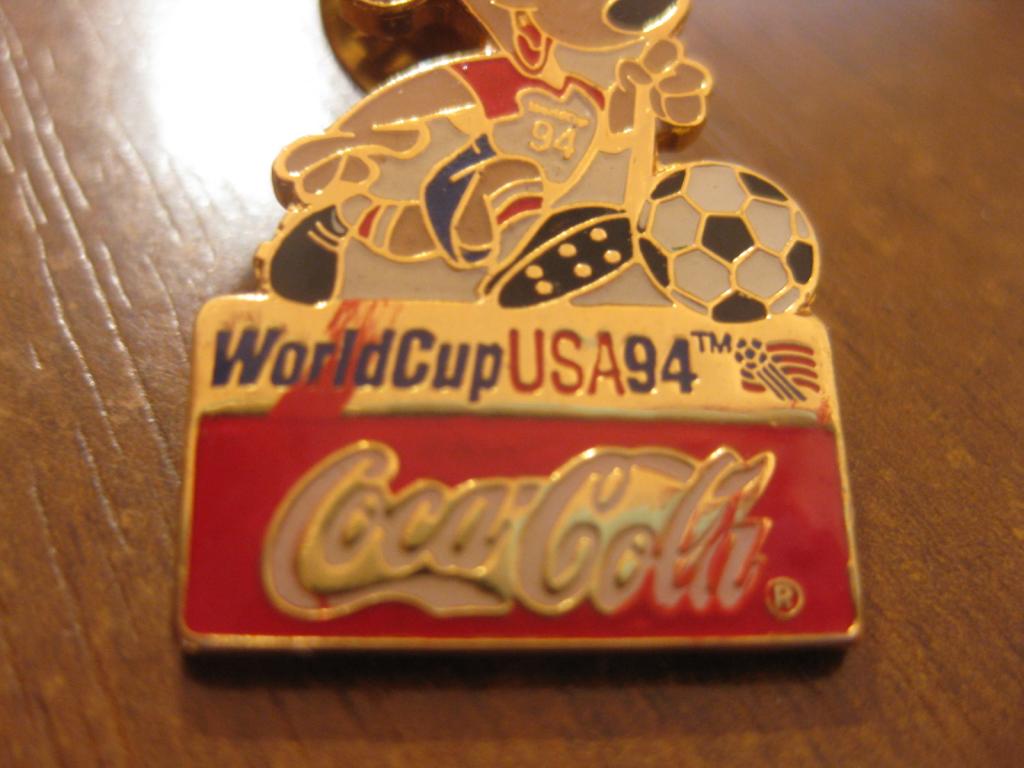 значeк 2 чемпионат мира 1994 США футбол спорт 1