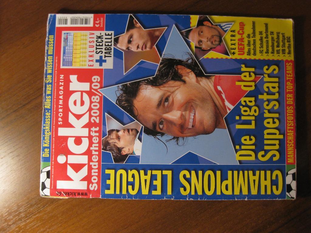журнал - Киккер спорт - футбол - ЕВРОКУБКИ сезон - 2008 - 2009