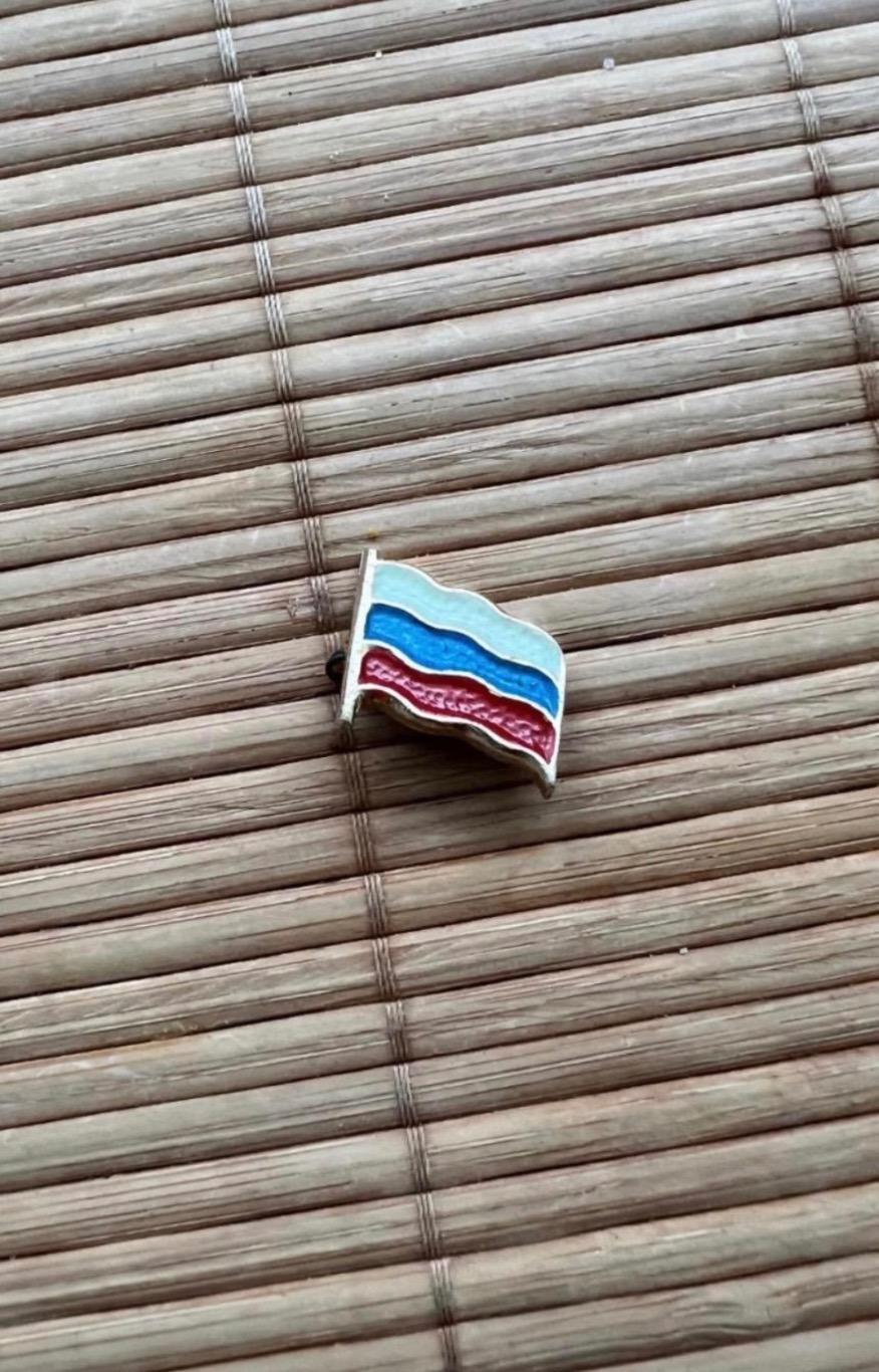 Знак значок Россия флаг Геральдика Герб Страна