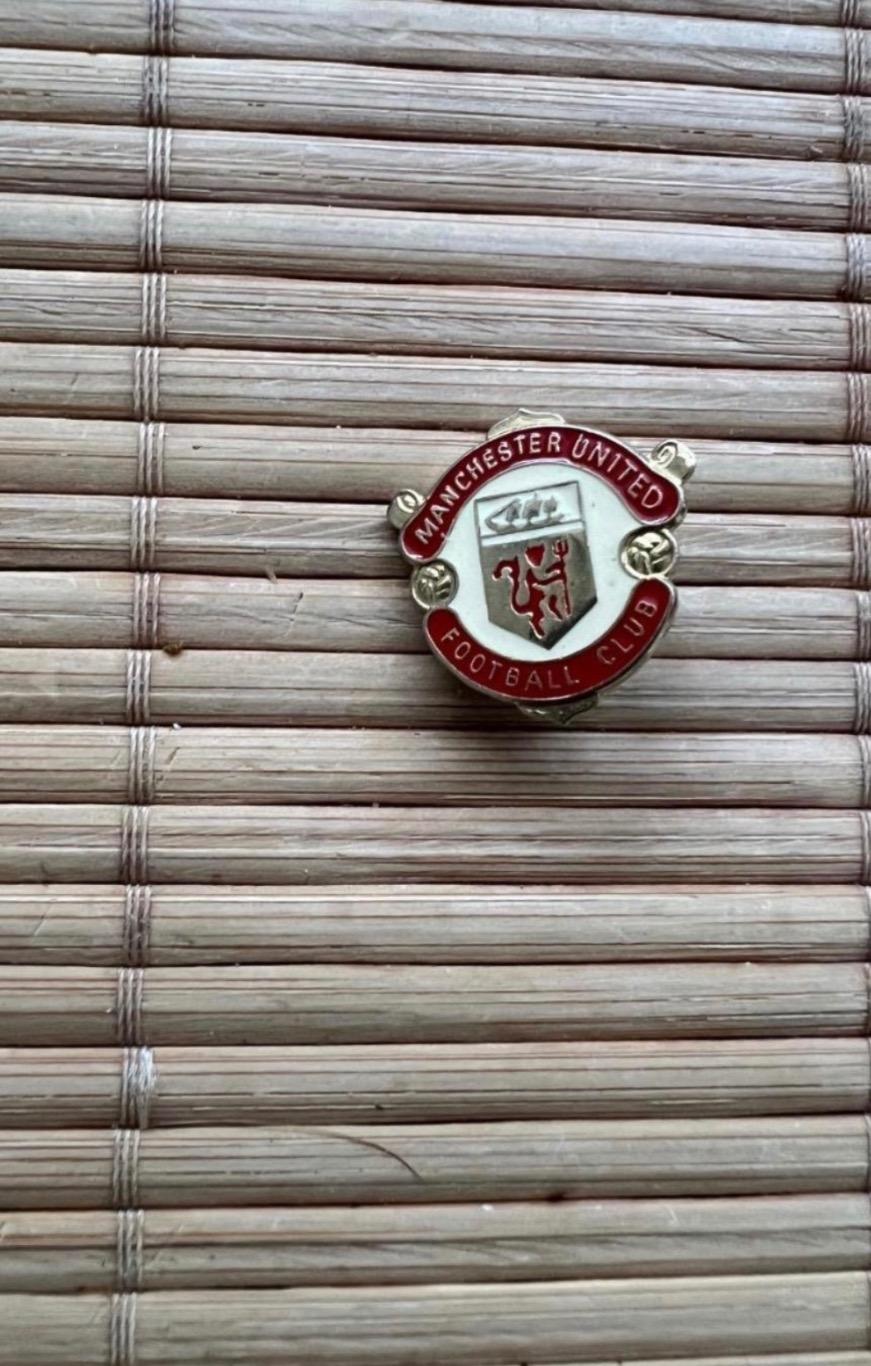 Знак значок Манчестер Юнайтед Manchester United Англия 1990