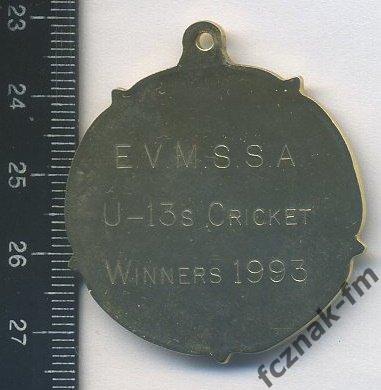 Крикет медаль чемпион 1993 1