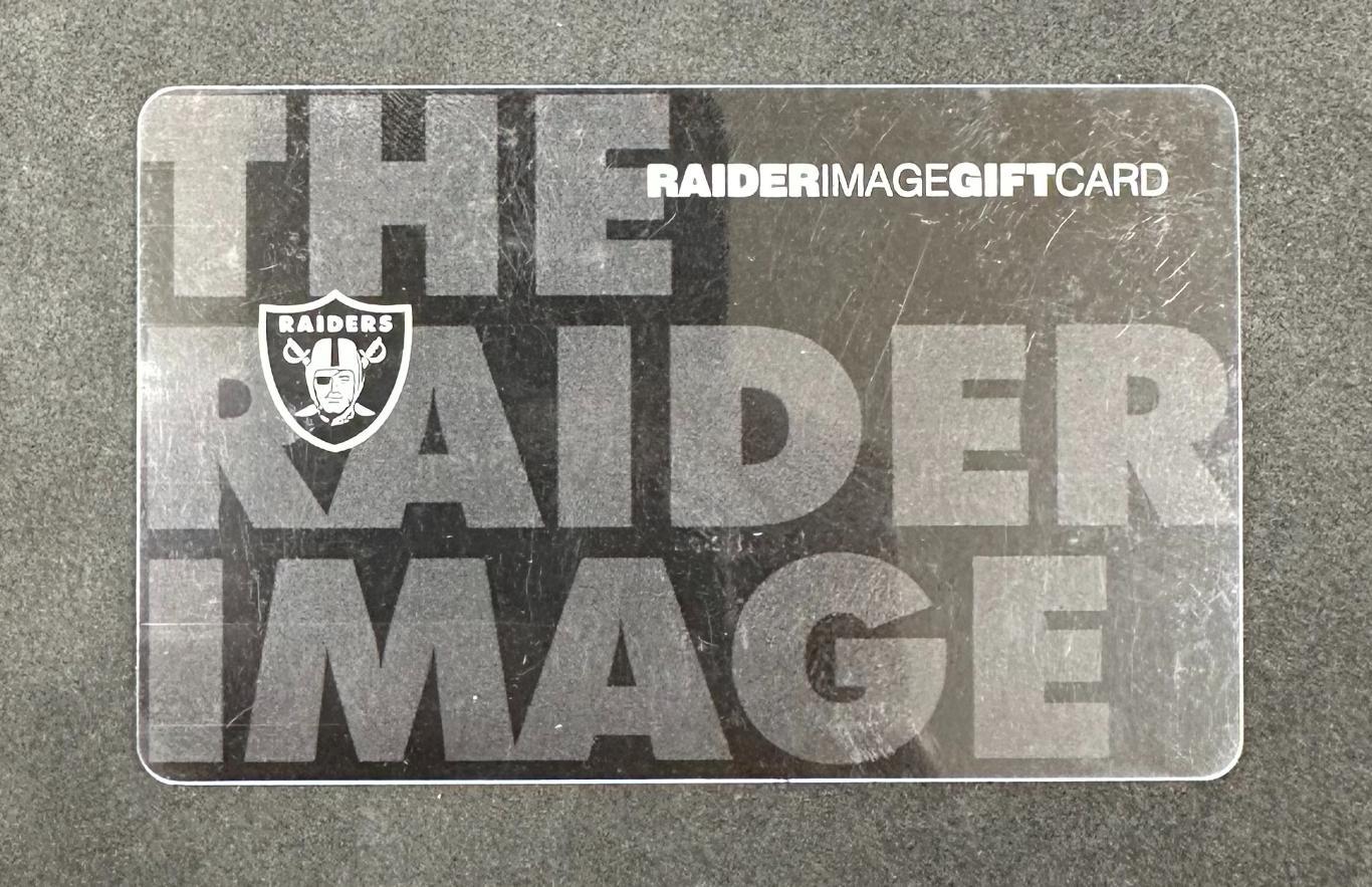 Коллекционная карта Oakland Raiders