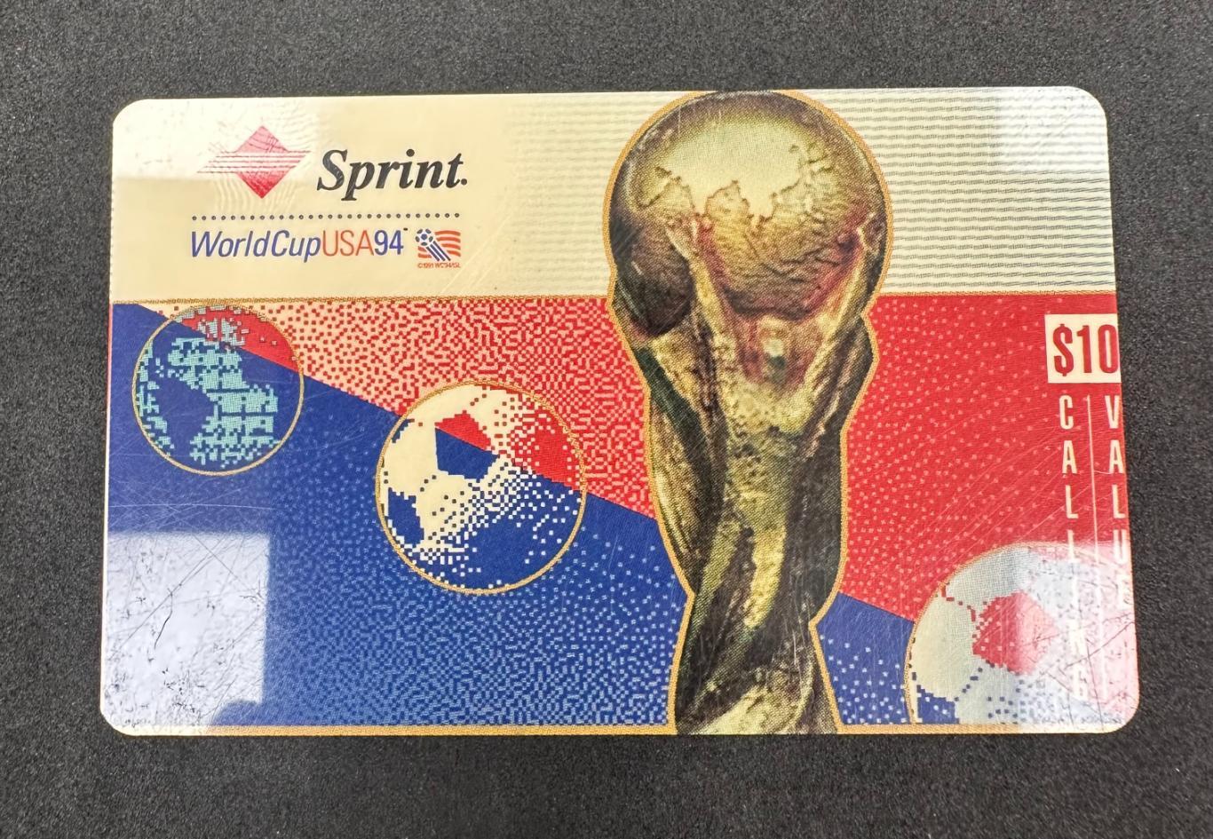 Телефонная карта FIFA 1994 World Cup
