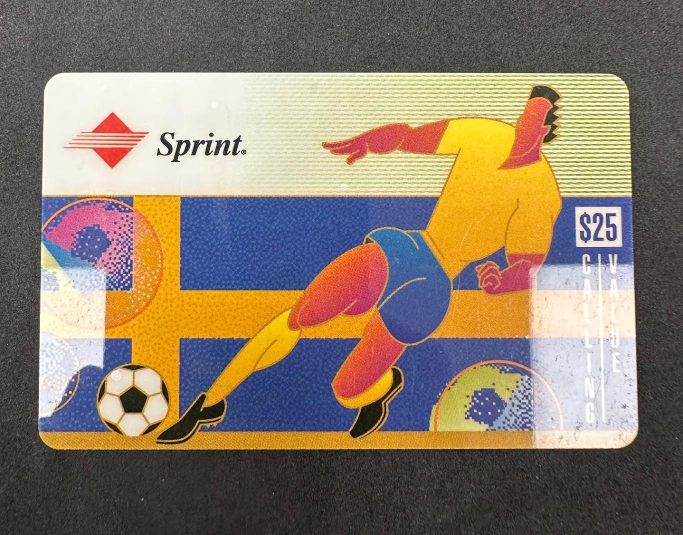 Телефонная карта FIFA 1994 Sweden