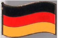 Серия значков флаги стран Мира - флаг Германии