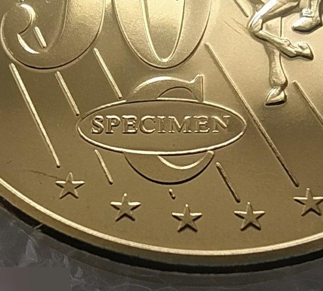 Монета, Жетон, Евро, Европа, Ватикан, Пробные Евро, 2013 год, 50 Евро Центов, Лот № 4