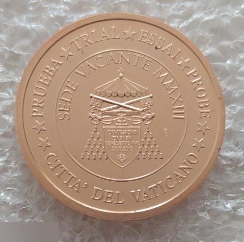 Монета, Жетон, Евро, Европа, Ватикан, Пробные Евро, 2013 год, 2 Евро Цента, Лот № 2