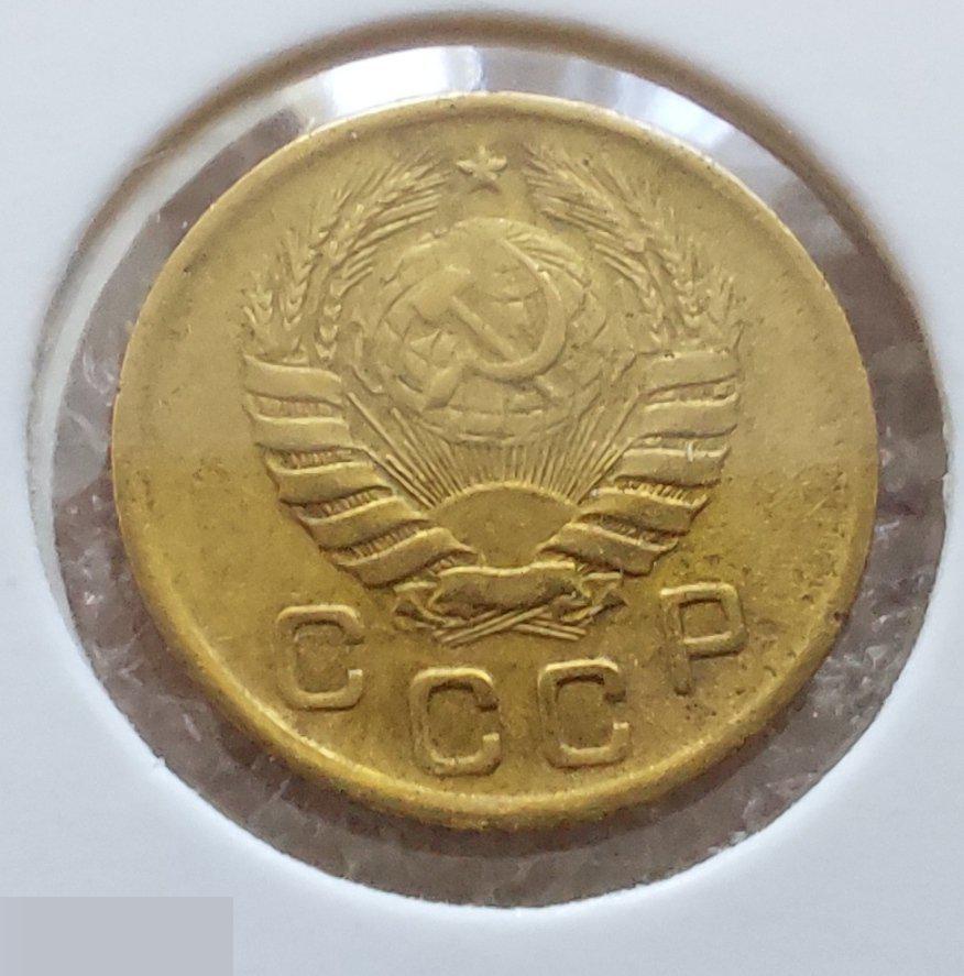 Монета, 1 Копейка, 1946 год, ШТ 1.1 Б, № 98, СОСТОЯНИЕ, СОХРАН, Клуб, Лот № 9 3