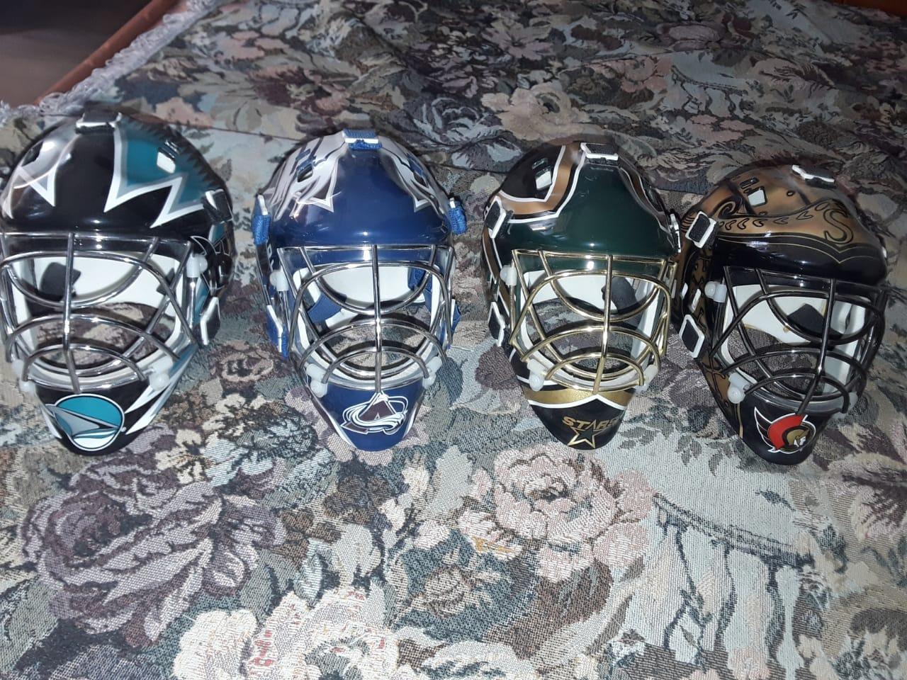 Сувенирные мини шлемы НХЛ (NHL)