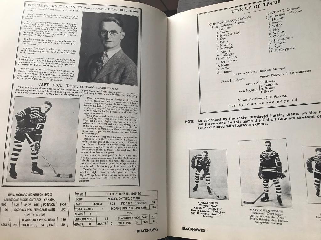 Chicago Blackhawks A Sixty Year History 1926-1986 Hardcover Book 6