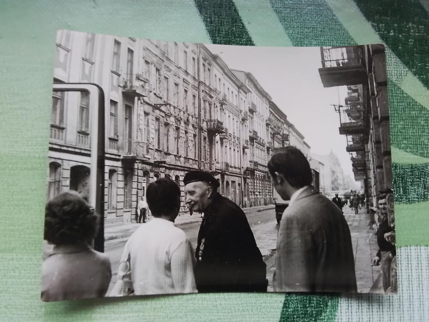 Фото Лодзь Ветеран то ли Польской Армии людова то ли Сопротивления 1960 гг